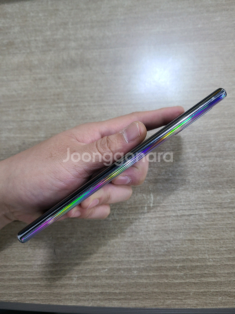 갤럭시노트10플러스256G 무잔상 깨끗한 중고폰 공기계--5