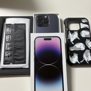 아이폰14프로 512gb 딥퍼플 판매합니다.