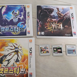 닌텐도 3DS 게임일괄 판매합니다.