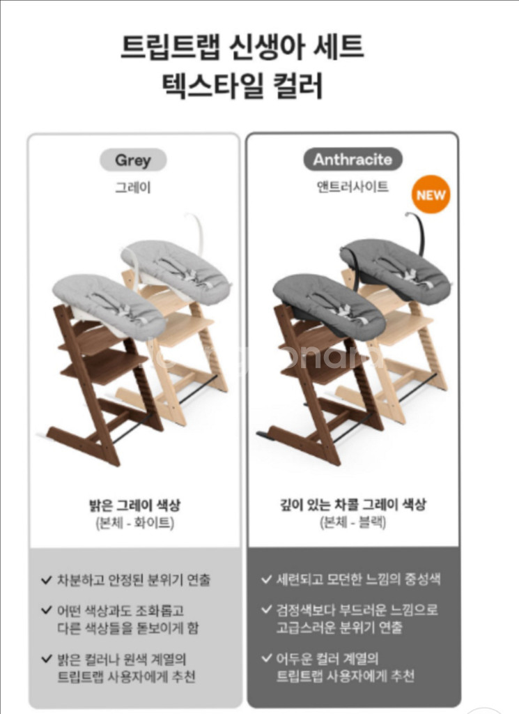 트립트랩 뉴본세트 블랙 앤트러사이트 신상--4