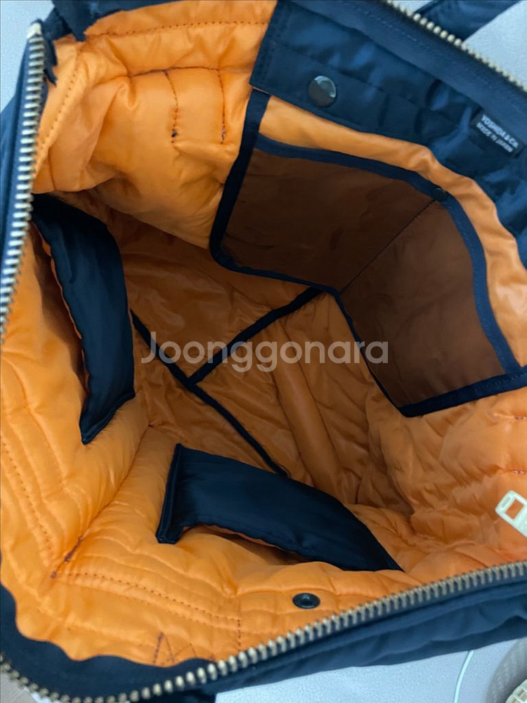 PORTER 헬멧백 네이비(L) 사이즈 팝니다--3
