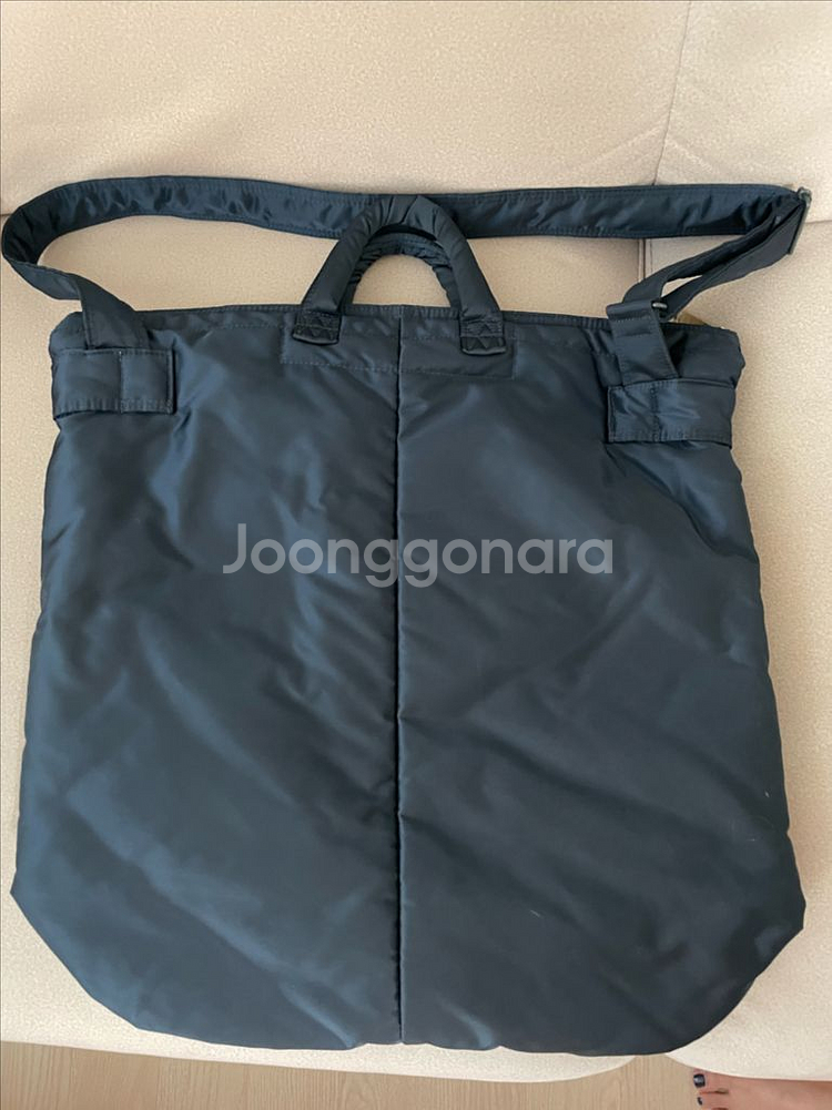PORTER 헬멧백 네이비(L) 사이즈 팝니다--2
