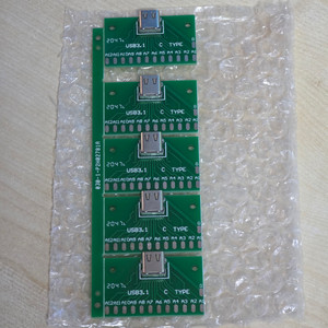 USB 3.1 C타입 26핀 PCB 암보드 - 납땜보드