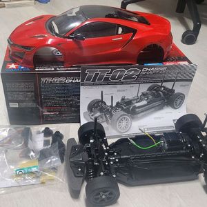 타미야 TT02 RC카 NSX 무주행