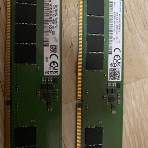 삼성 DDR5 4800 16GB x2