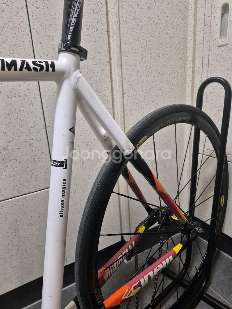 치넬리 비고렐리 크롬팀 픽시 프레임셋 급처--3