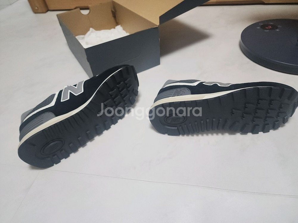 [새제품] 뉴발란스 574 레거시 블랙 300--5