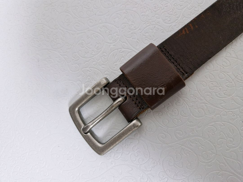 GIORDANO 통가죽벨트 정품--1