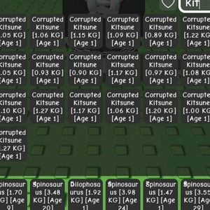 그로우 어 가든 파랑구미호 1000원 최소구매5