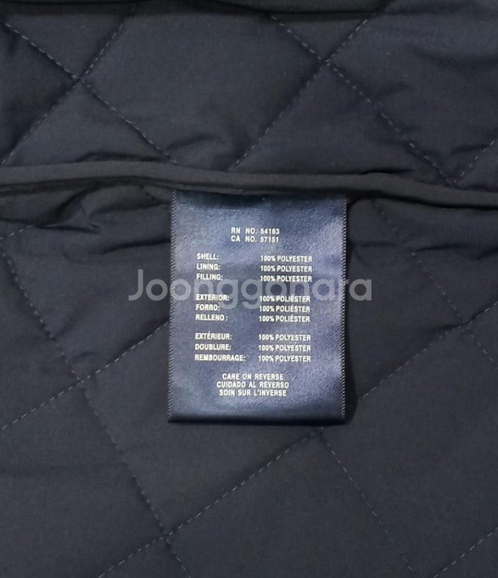 타미힐피거 퀼팅 자켓 XL--7