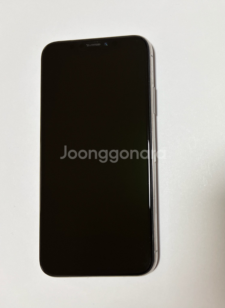아이폰X 실버 64gb 배터리효율 100--1