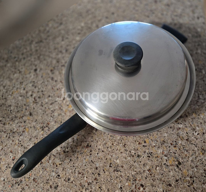 암웨이 대형 프라이팬--0