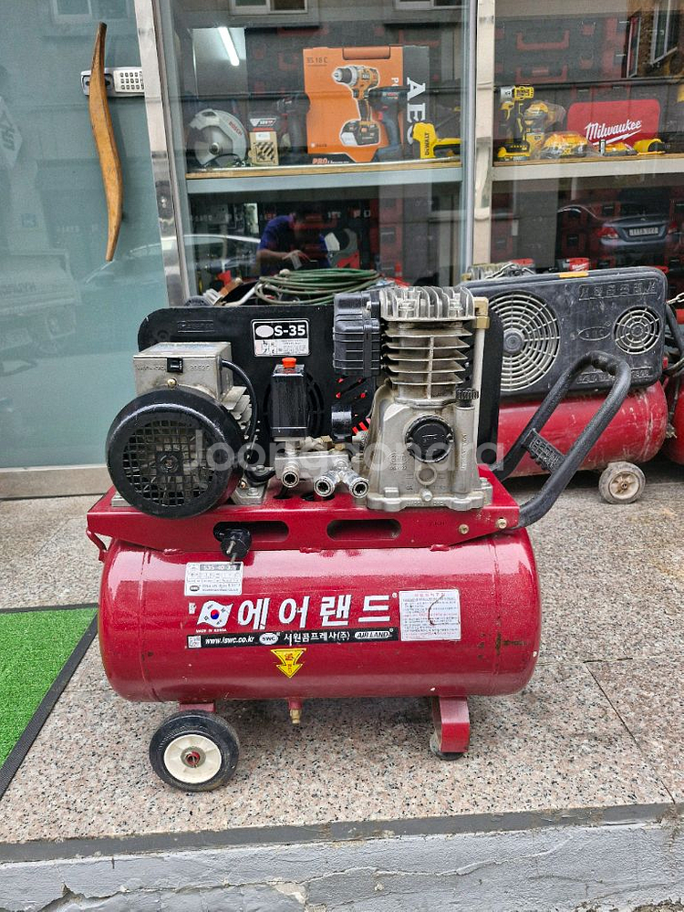 서원콤프레서 3.5HP 콤프레샤 S급 서원에어랜드 콤푸--0