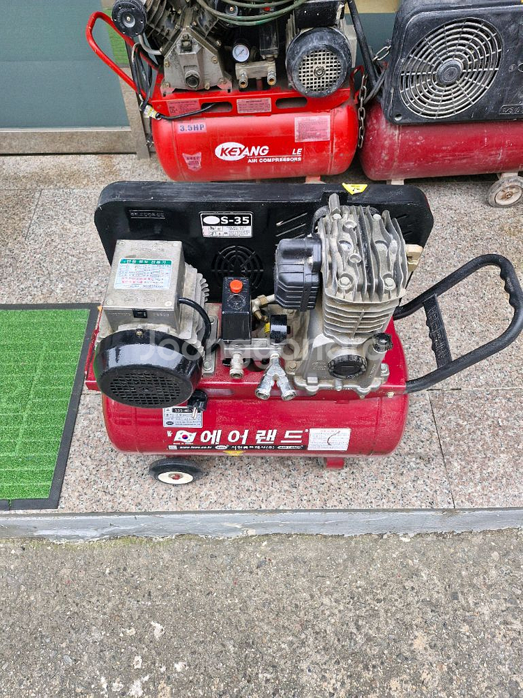 서원콤프레서 3.5HP 콤프레샤 S급 서원에어랜드 콤푸--1