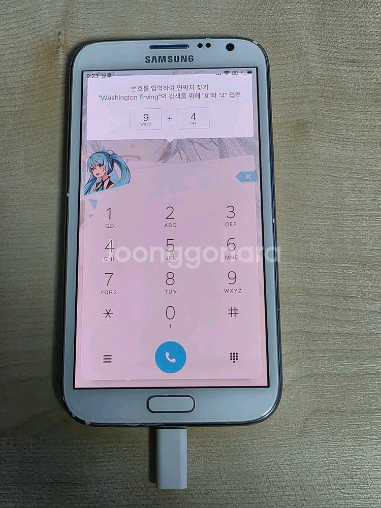 갤럭시 노트2 MIUI 8 하츠네 미쿠 테마--7