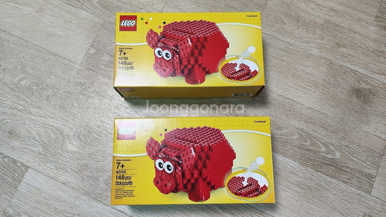 레고 돼지저금통 (40155) 미개봉 새제품--0