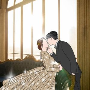 웨딩 일러스트 (커미션, 그림)