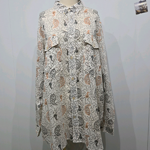 이자벨 마랑 페이즐리 패턴 긴팔 셔츠