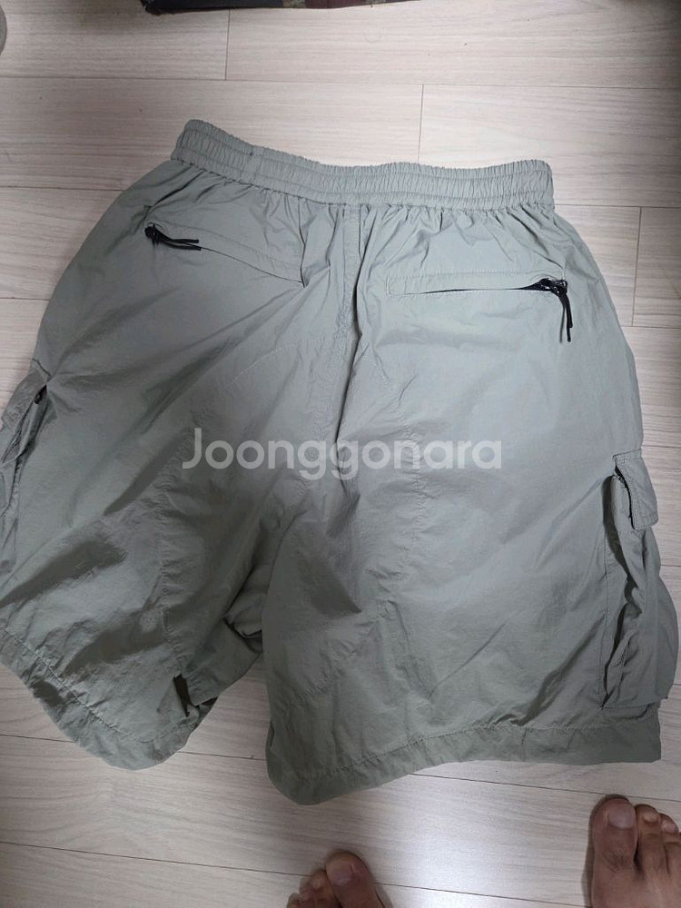 유니폼브릿지 정품 나일론 카키 아노락 셋업 100사이즈--8
