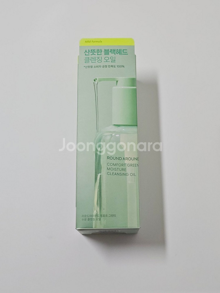 라운드어라운드 그린티 클렌징 오일 300ml 올리브영--0