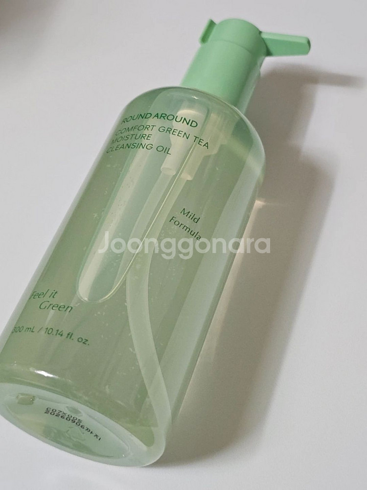 라운드어라운드 그린티 클렌징 오일 300ml 올리브영--1