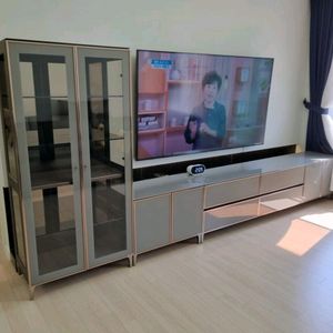 에몬스 가구 거실장 풀세트