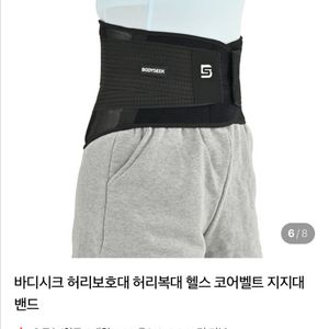 바디시크 허리보호대 코어벨트 L