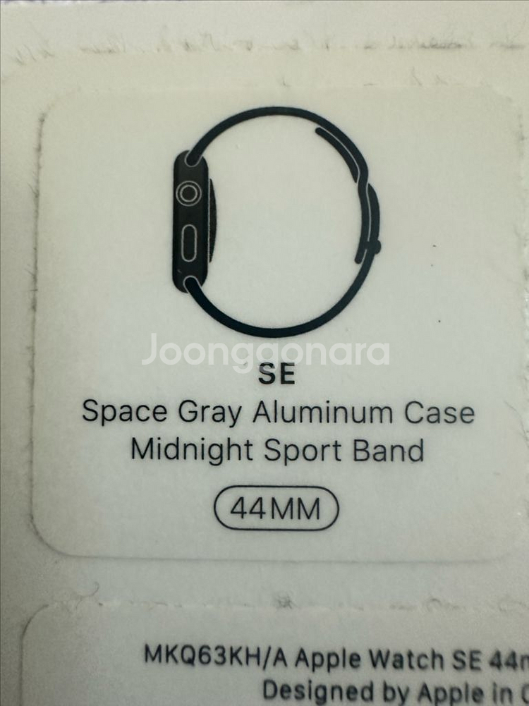 애플워치SE1 44mm 블랙--4