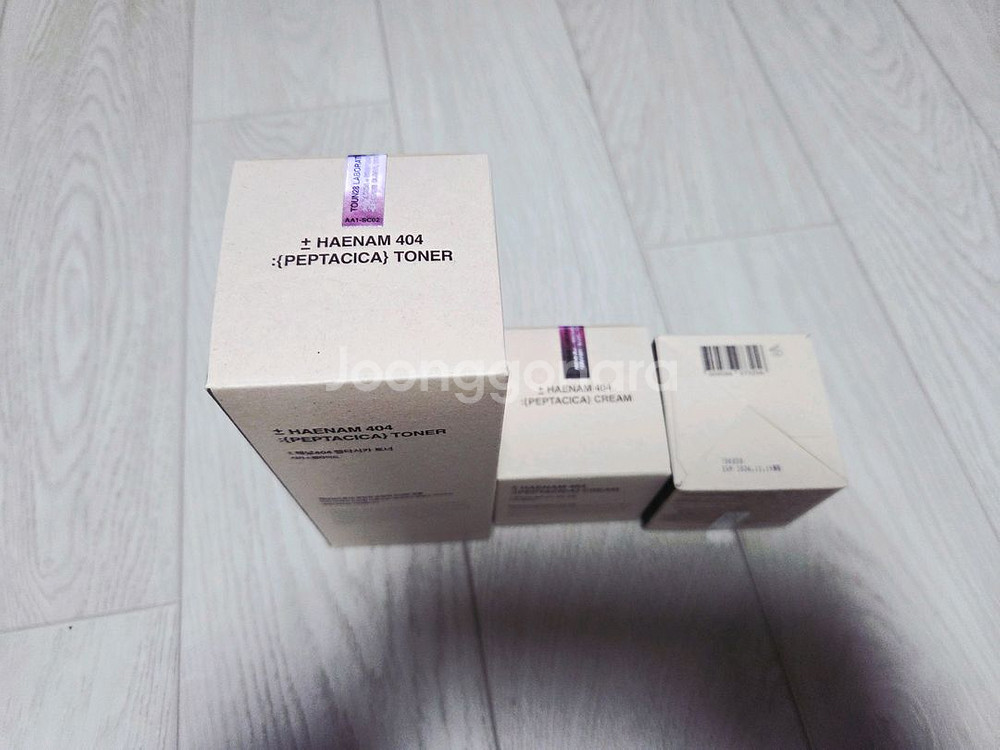 톤28 해남404 펩타시카 토너와 크림 세트입--2