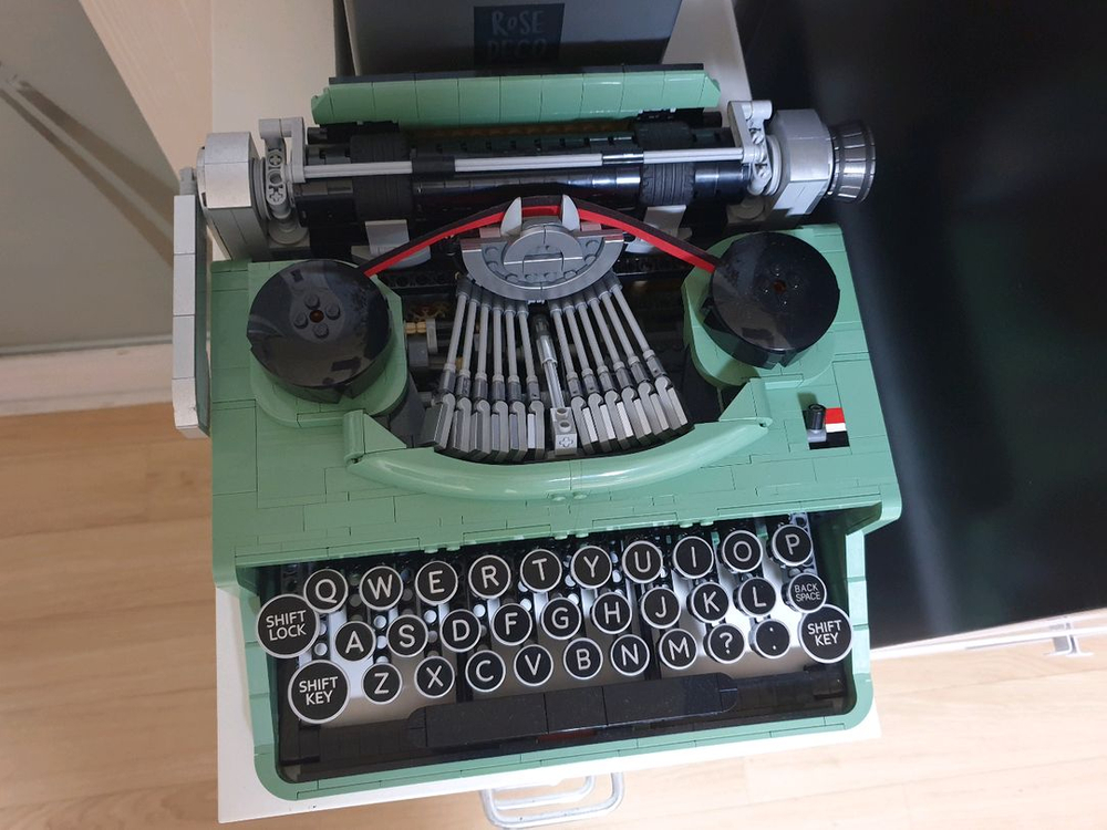 레고 타자기 이미지