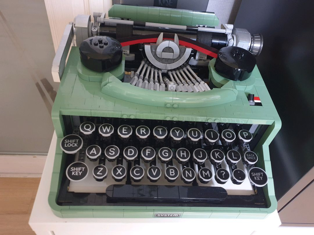 레고 타자기 이미지