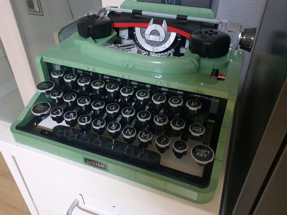 레고 타자기 이미지