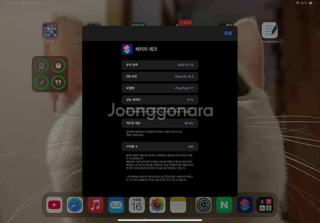 아이패드 프로11 1세대--1