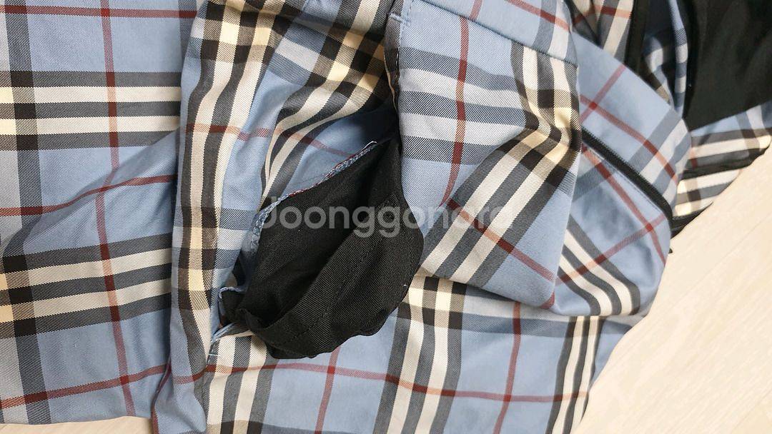 버버리 블랙라벨 체크 바지 79(30)사이즈--9