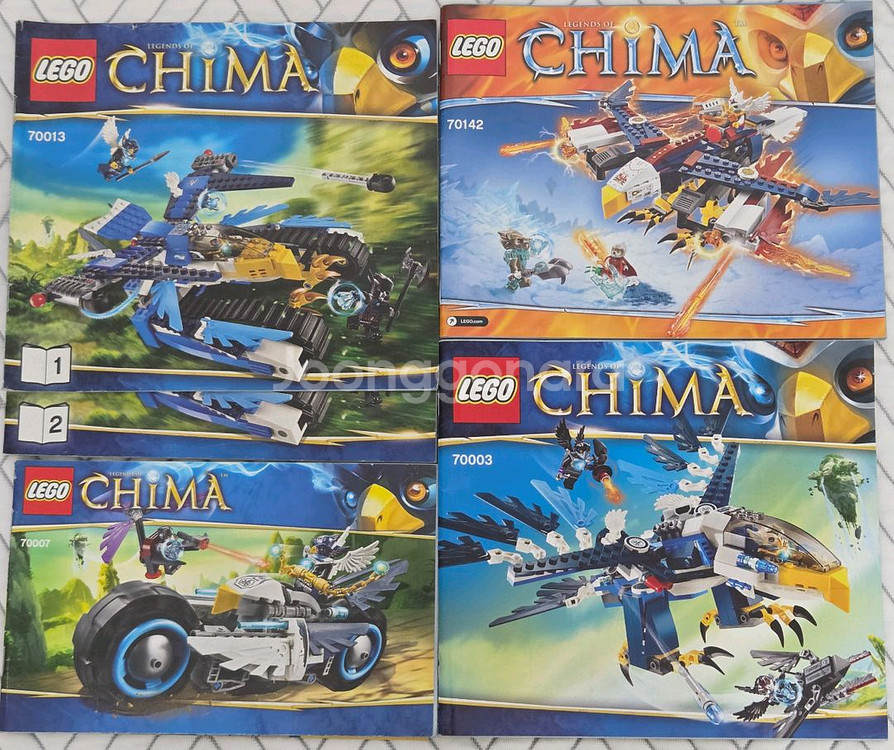 레고 키마 70003,70007,70013,70142--0