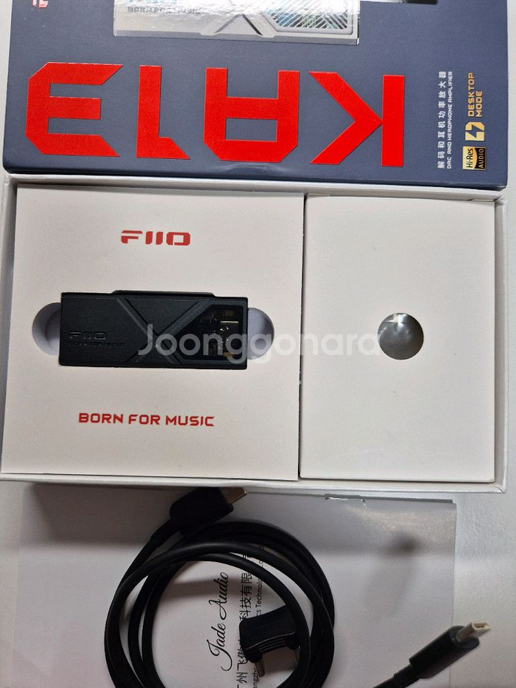 fiio ka13 팔아요--0