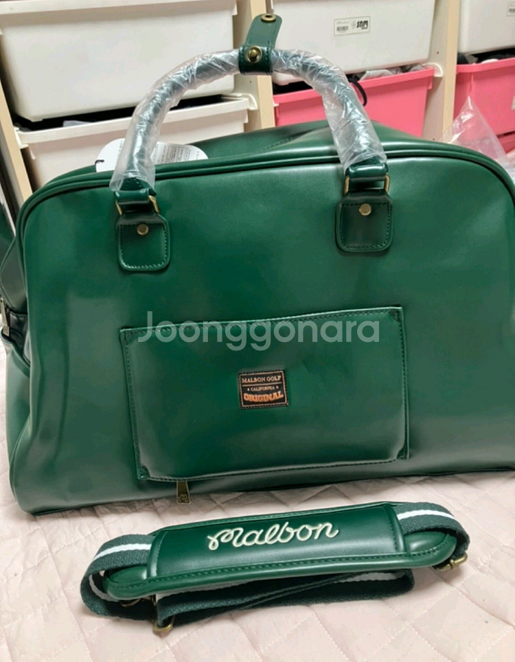 말본 보스턴백 골프백 팝니다--1