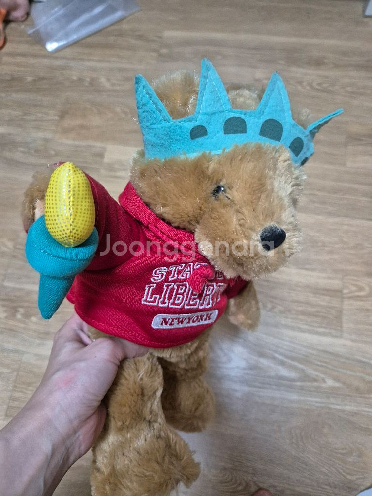 뉴욕에서 사온 곰인형--0