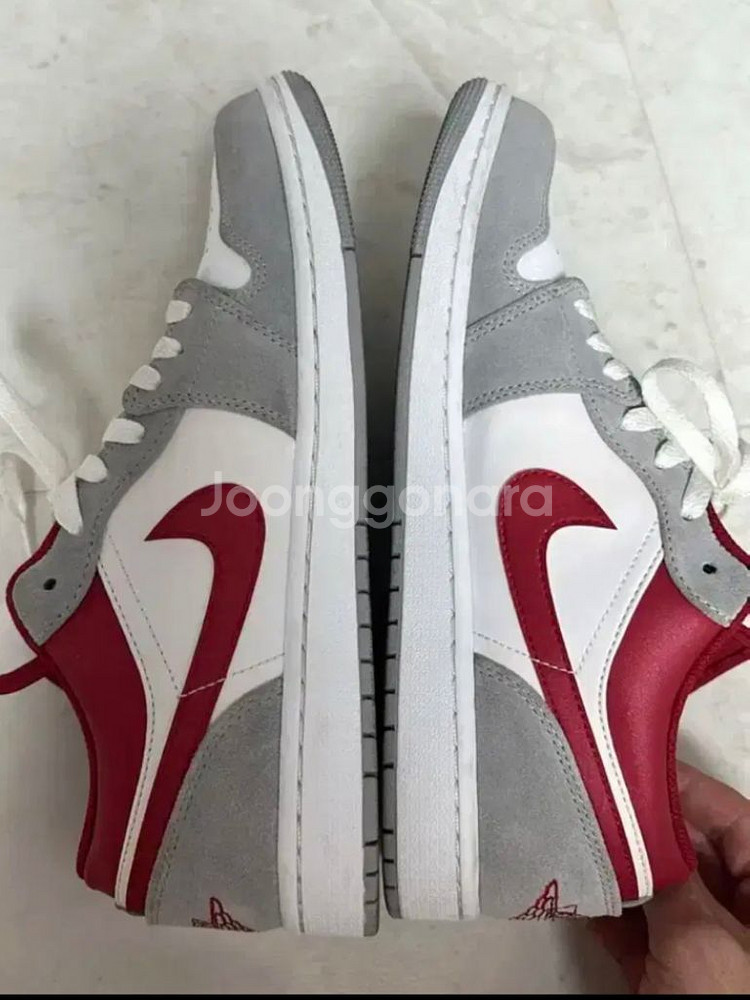 [새상품]조던1 로우 SE 라이트 스모크 그레이 짐레드--1