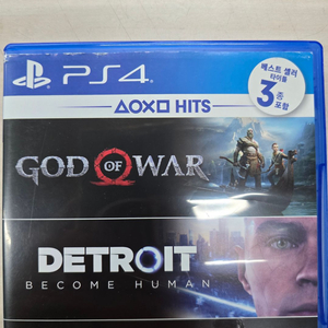 # 플스4(PS4) 갓오브워/디트로이트 비컴휴먼 판매