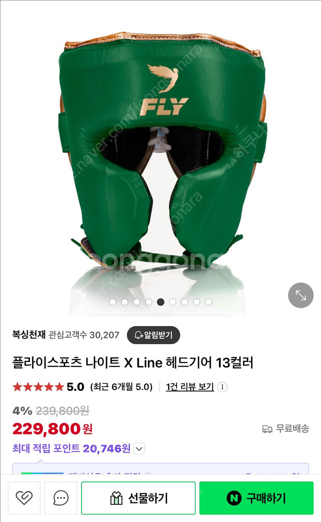 플라이 복싱 글러브 헤드기어--4