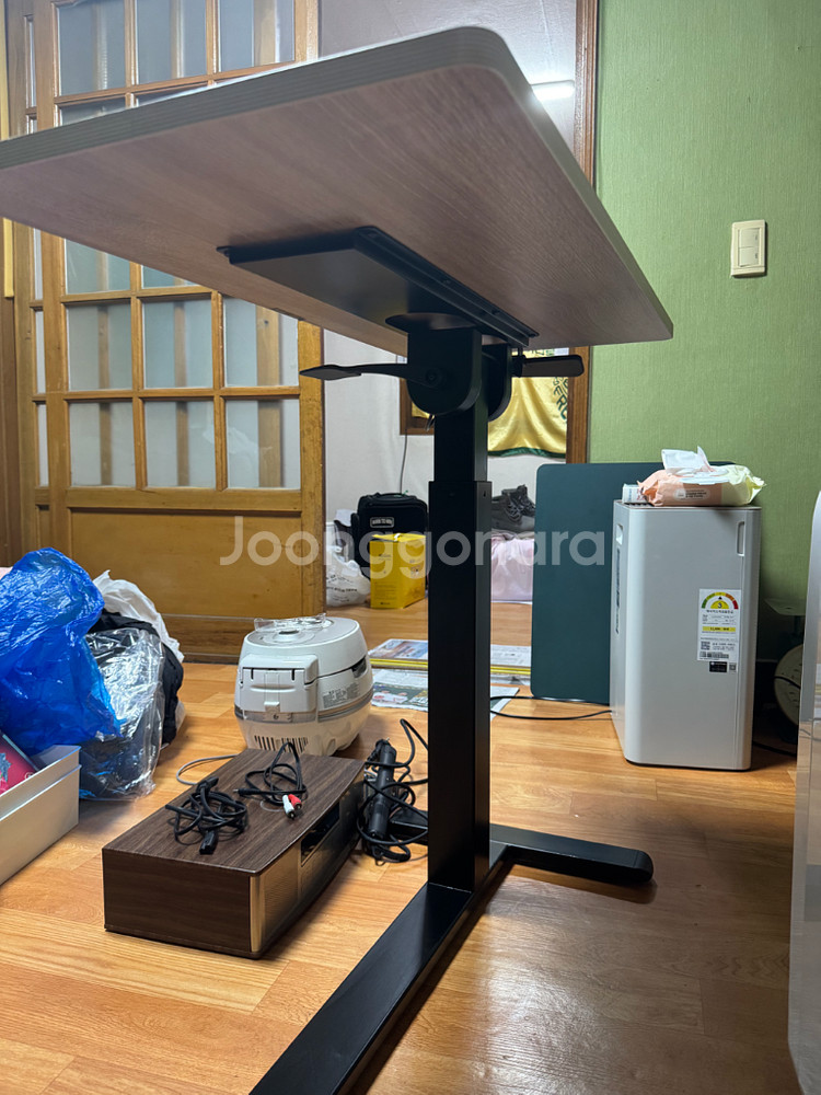 각도조절 높이조절 사이드 테이블--3