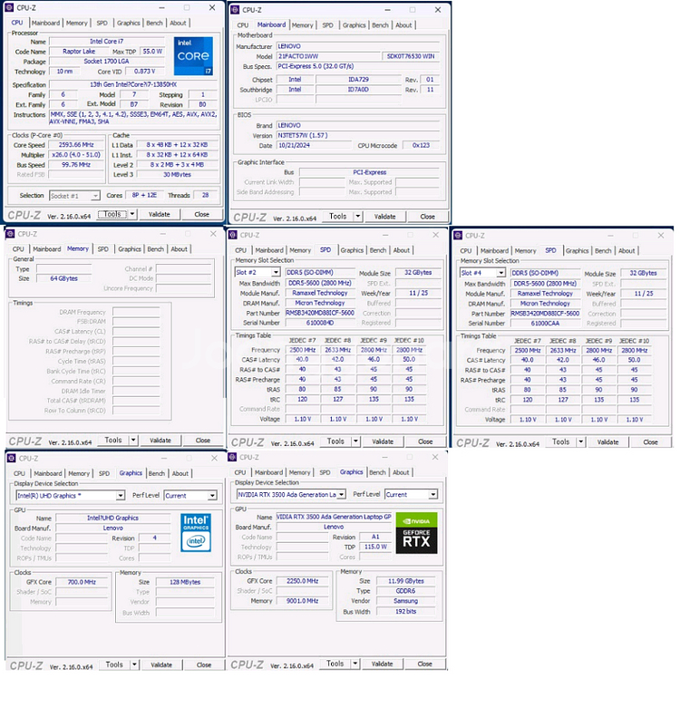 레노버 씽크패드 p16 gen2 워크스테이션 노트북--7