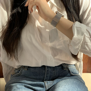 [풀박] 애플워치10 실버 46mm + 밀레니즈 루프