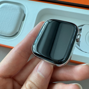 애플워치10 에르메스 42mm 실버 s급