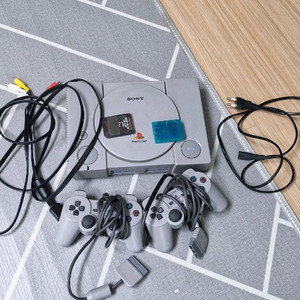 소니 플레이스테이션1(PS1) 게임기 본체 + 컨트롤러
