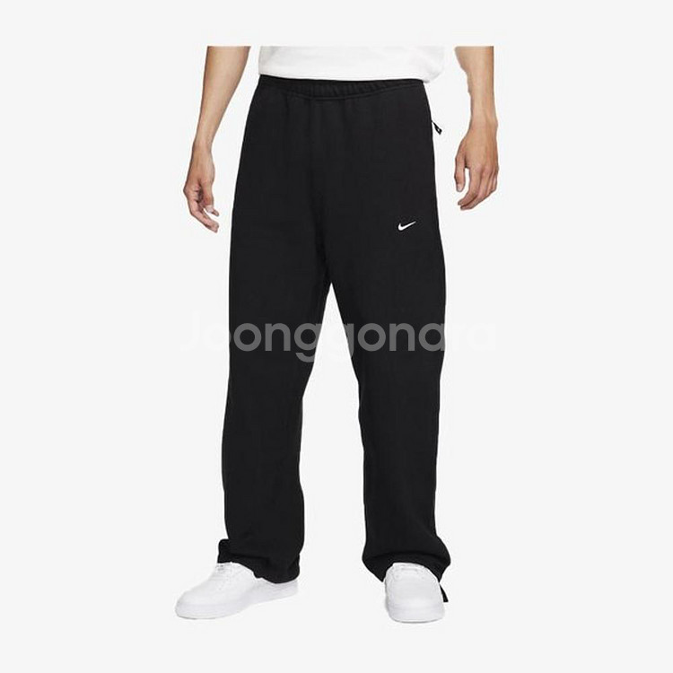 나이키 스포츠웨어 오픈 헴 플리스 팬츠 S(75)사이즈--0