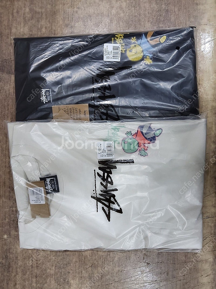 새상품 정품 스투시 돌리 반팔티 화이트/블랙 S~XL--1