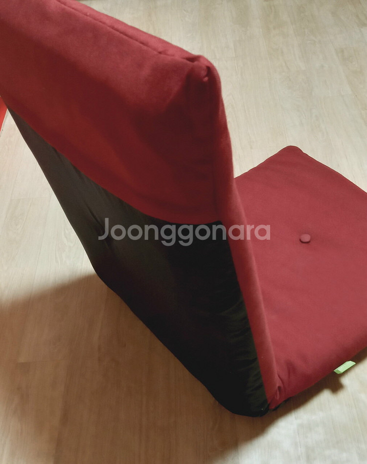 좌식의자 등받이 접이식가동 바닥의자--2