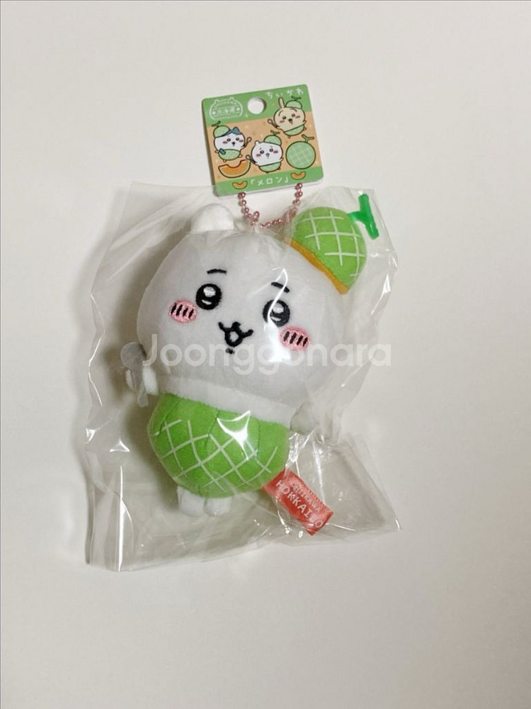 미개봉)홋카이도 지역 한정 메론 치이카와 마스코트 인형--0